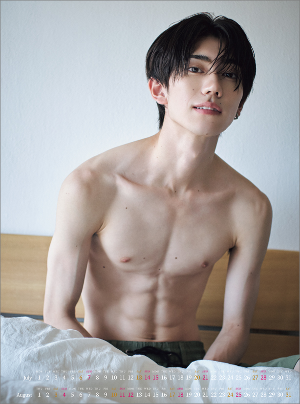 🎤『樋口幸平 2024年カレンダー』発売記念イベント前取材会 カレンダー