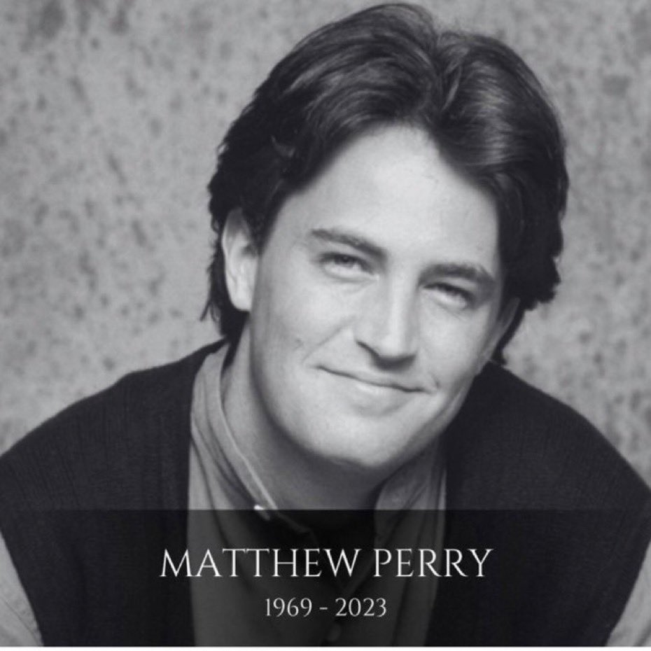 Such sad news about <a href="/MatthewPerry/">matthew perry</a> dying. He was a great comedic actor and he will be missed by so many 
RIP
#MatthewPerry 
10/28/2023