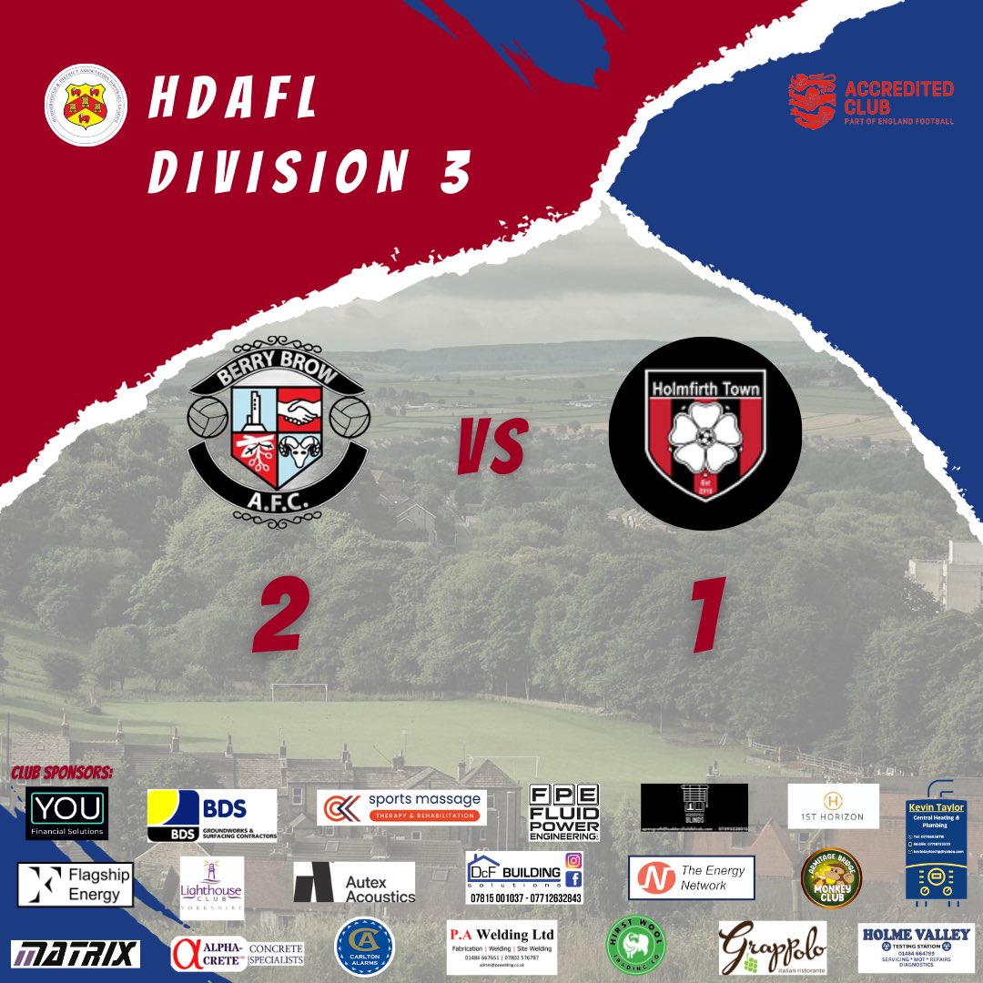 BerryBrowAFC's tweet photo. ⚽️Saturday’s results⚽️ https://t.co/cxw8y1GM10