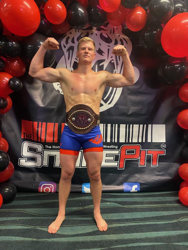 Huge congrats to Brett Pfarr, who went 3-0 and was named OW at the Catch Wrestling World Championships in Bolton, Manchester this weekend!