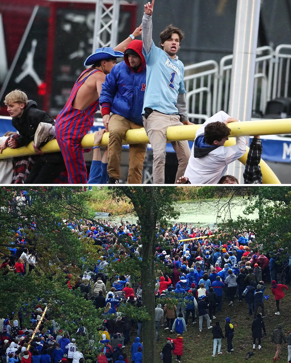 These pics from Lawrence are wild 😂

<a href="/KU_Football/">Kansas Football</a>