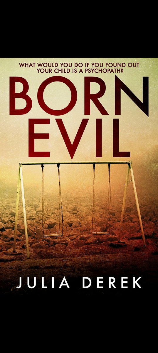kymisan's tweet photo. Book #49 of 2023

Born Evil by Julia Derek ⭐⭐⭐.5

Didn't know what to expect from this one. Pleasantly surprised by a story full of twists and turns that had me guessing until the very end.

#BookTwitter #beatthebacklog #thrillerbooks #Kindle https://t.co/AIThwLJDjl