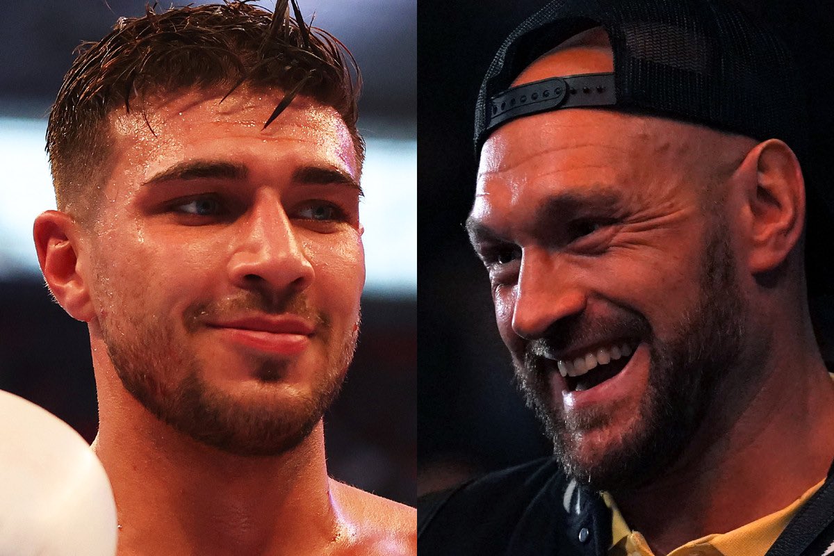 Tyson Fury and Tommy Fury have robbed KSI &amp; Francis Ngannou in the same month 💔