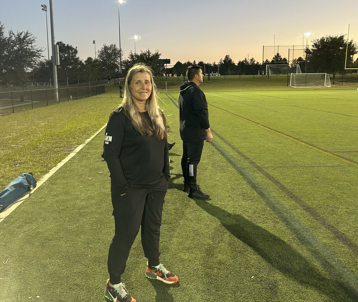 UnityFCsoccer's tweet image. A bit of #Herstory tonight at the NERP our Lioness Kris Ford lending a hand with Coach Alex and our @AtleticoOrlando brothers in @UPSL_Florida @UPSLsoccer action #UnityFamily #