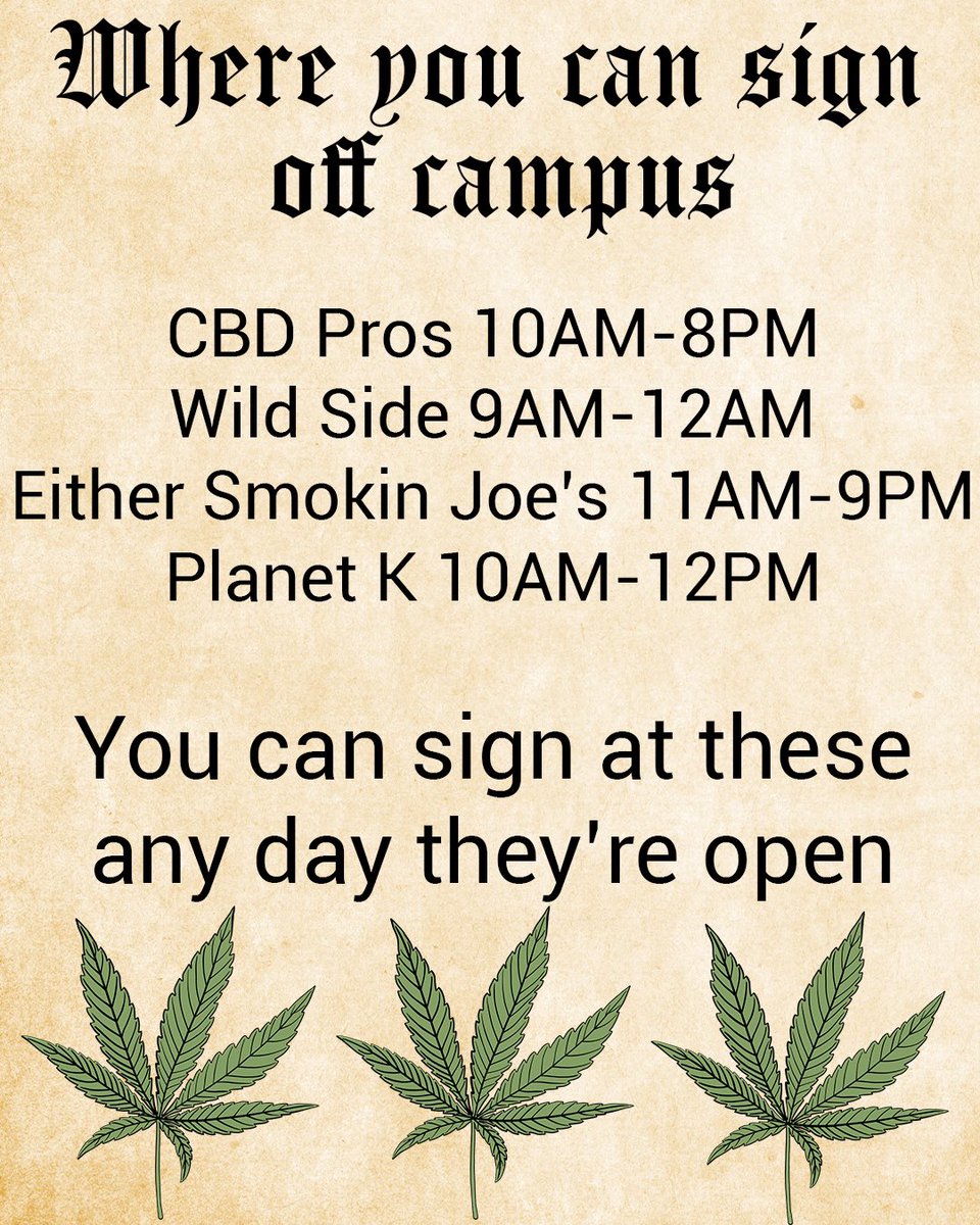 All subjects of College Station! The Hemperor has declared a crusade on prohibition and is asking all to come sign our petition this week. Those who sign will get candy. #HappyHalloween!