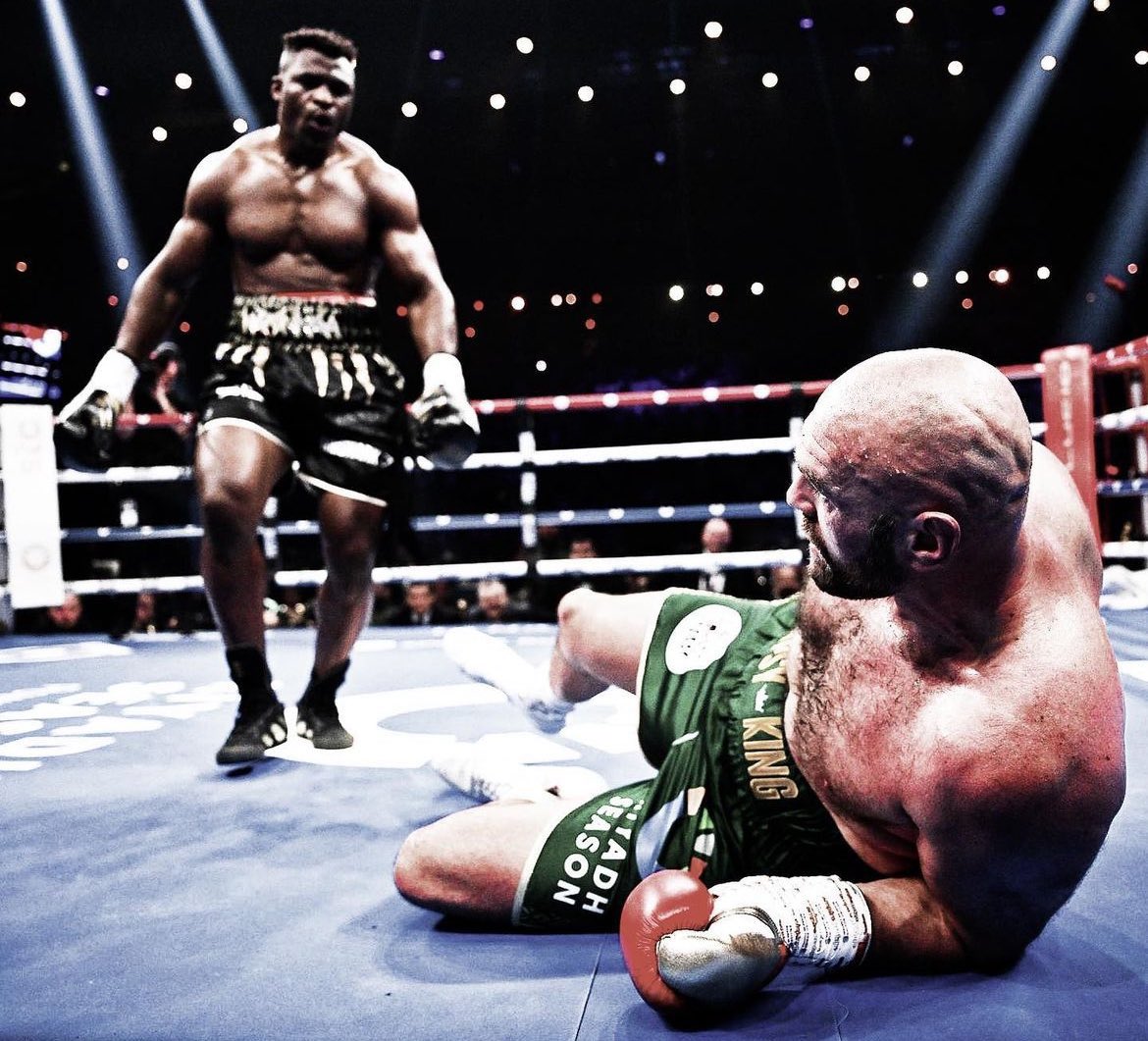 kotamarrello's tweet photo. We must rise as a community &amp; all #FuckBoxing because holy robbery from a man that really should’ve won… we all know Fury lost &amp; Francis won. #FuryNgannou https://t.co/rHiB6BdiXb