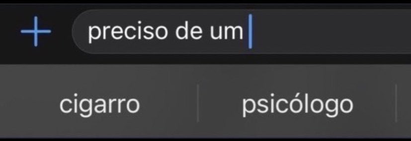 deixe seu corretor completar a frase