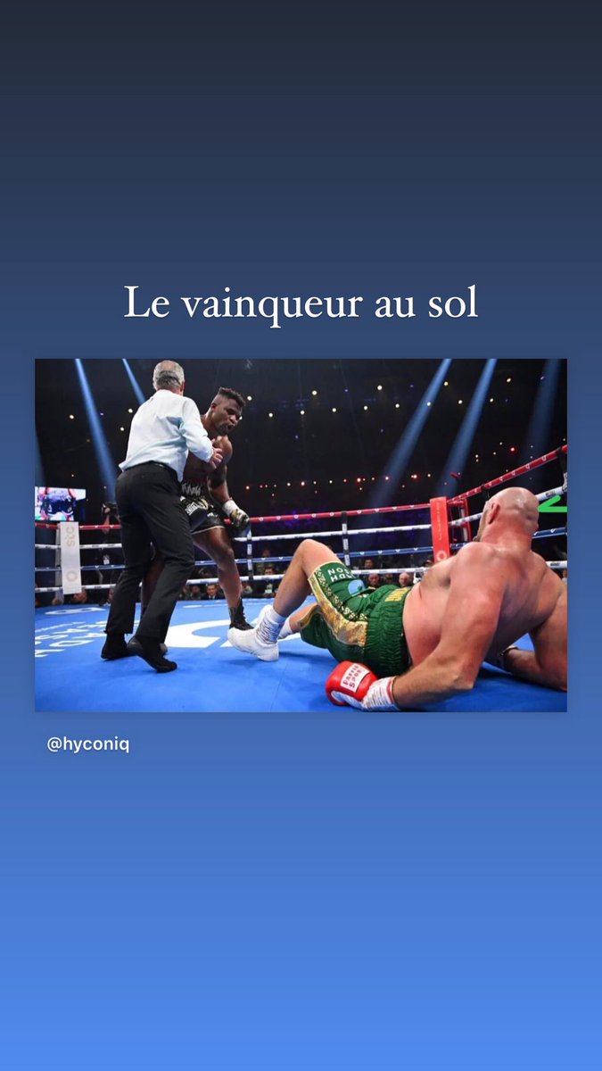 Nubiika's tweet photo. #FuryvsNgannou #Ngannou  le casse du siècle https://t.co/3lbvgdpgO4