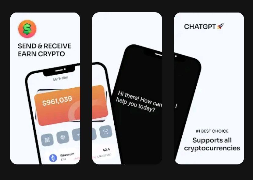 GetMoneyToken's tweet photo. Download The GM Crypto Wallet with ChatGPT integration - $GMTKN (GMTKN/BNB) Get $BTC Rewards #rewardstoken #bsc #binance #bep20 #bnb #btc #getmoney https://t.co/RIQ0XR7vxy https://t.co/cO9Zv7OGlB