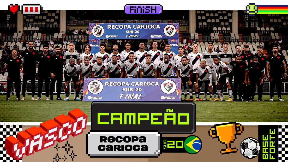 O trabalho devolve!
Campeão taça Guanabara ☑️
Campeão Carioca ☑️
Campeão Recopa ☑️
Dalhe Vasco 💢
