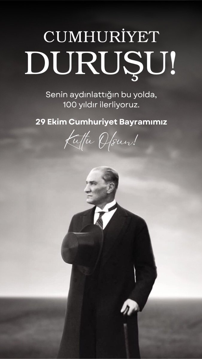 YAŞASIN CUMHURİYET 🇹🇷
#100Yaşında
