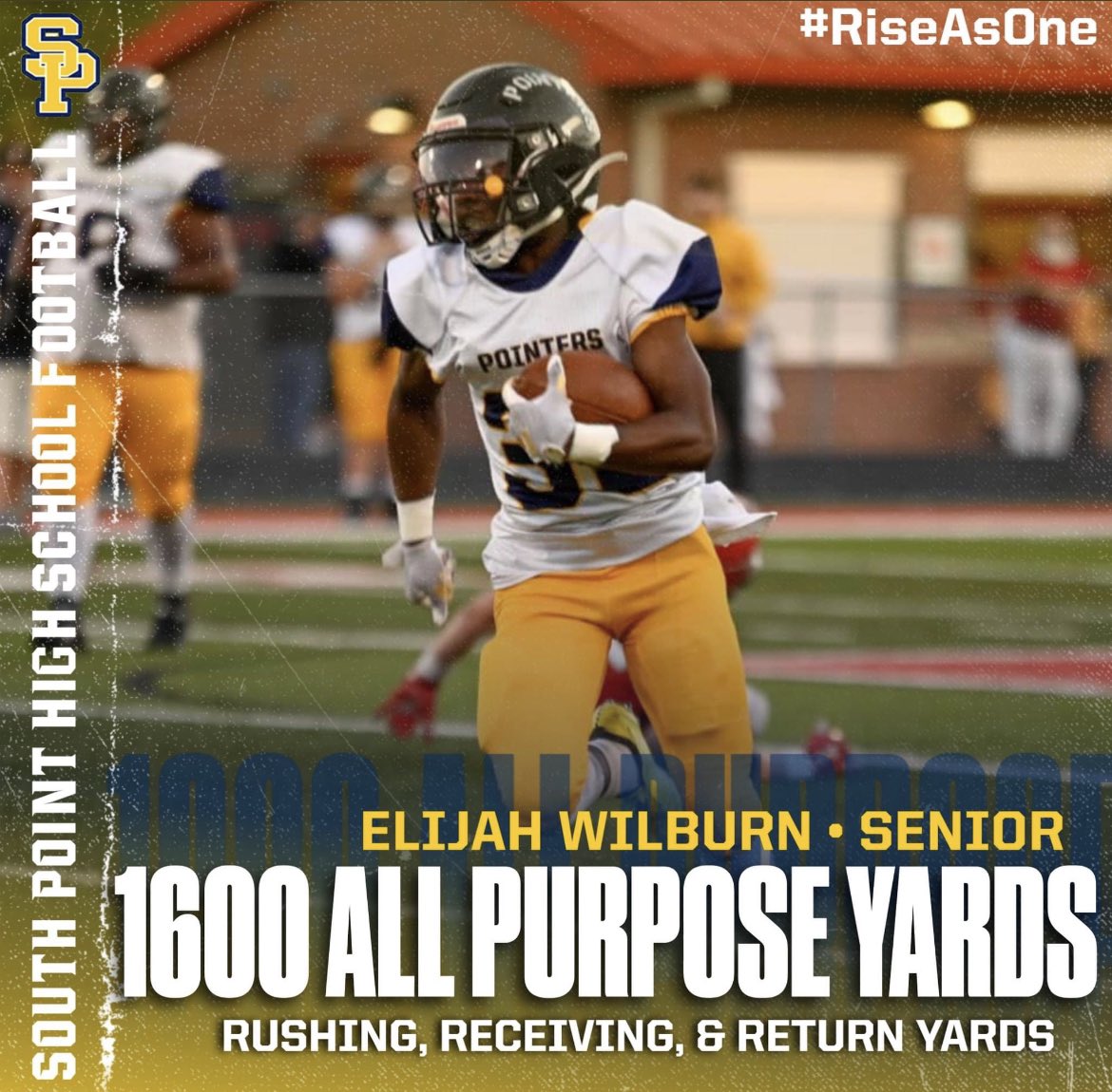 1600+ ALL PURPOSE YARDS!!!