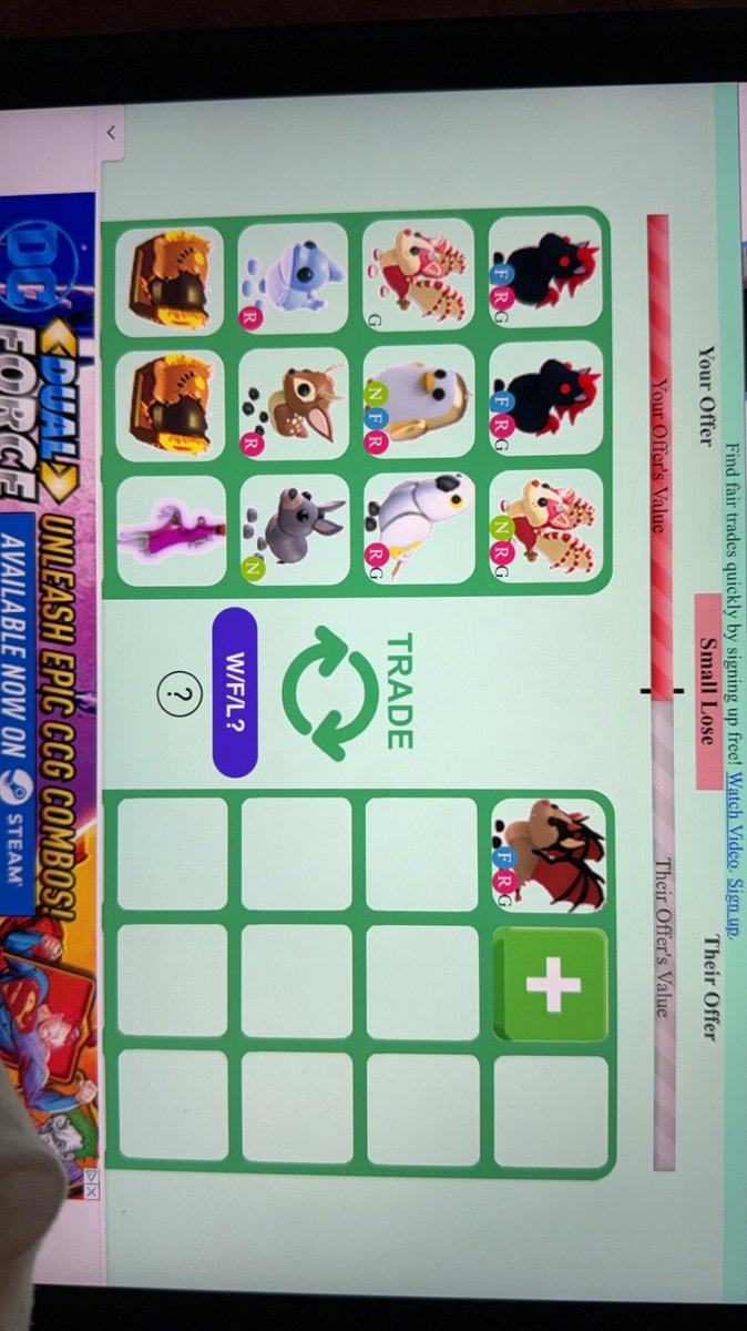 would anybody do this? rts are appreciated! #adoptmetrading #adoptmeoffers #adoptme #royalehigh