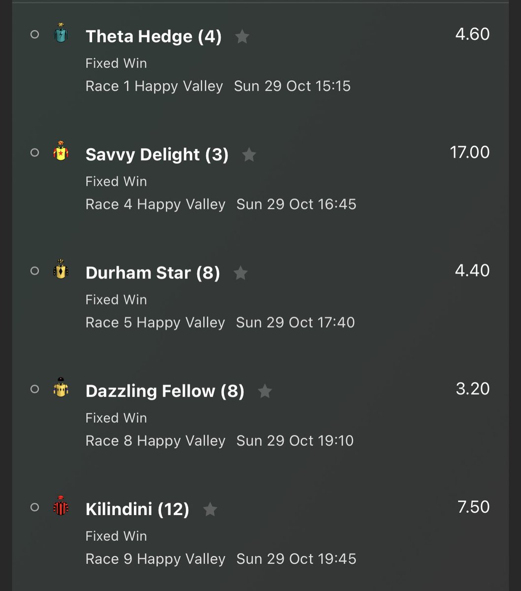 Super Yankee for today. Fairly keen and haven’t found much value outside Savvy Delight &amp; Kilindini