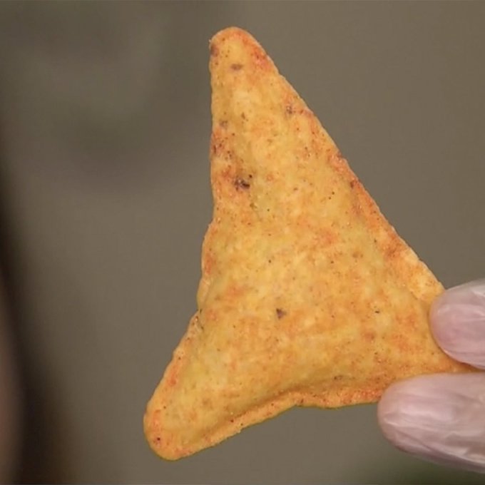 My dog hit her ear on something and now it looks like a puffed dorito lol.  (Vet says if it isn&rsquo;t better