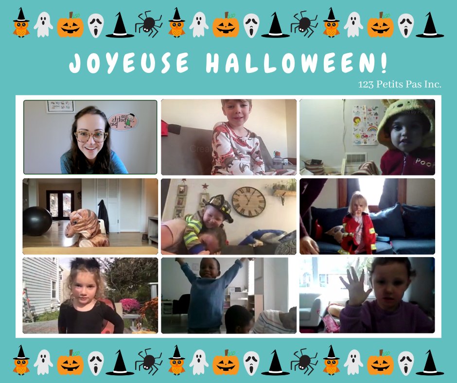 123PetitsPas's tweet photo. We have some pretty adorable French class participants 🎃 #Halloween2023 #CanadianParents #FrenchLearning https://t.co/fuLHP8eqOH