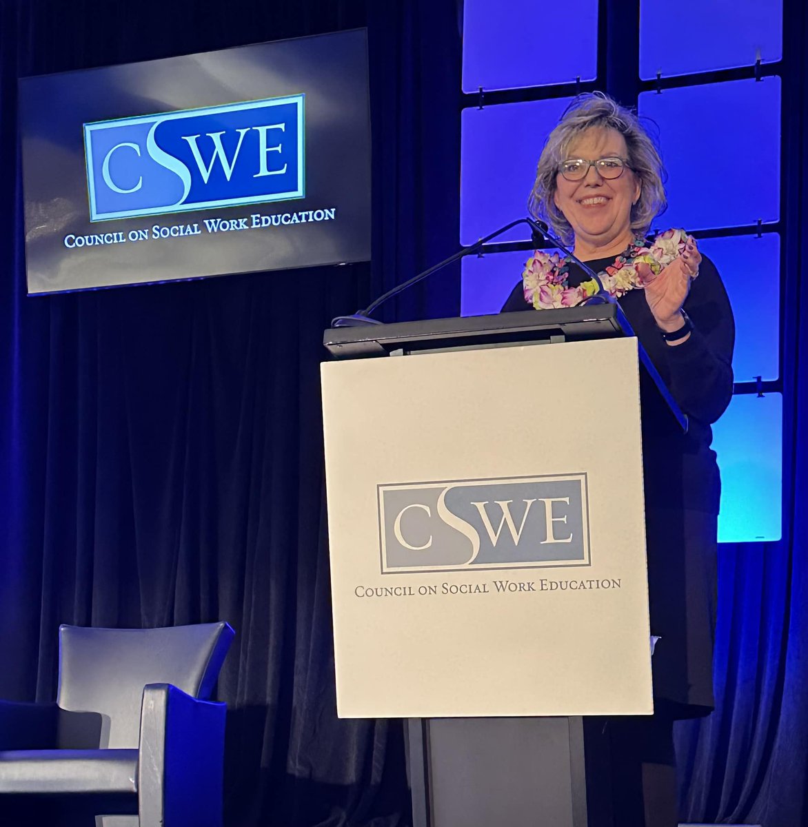 CSocialWorkEd's tweet image. Dr. Laura Burney Nissen delivering the first-ever Future of Social Work plenary session. She noted the many ways that social workers and social work educators can and should be involved in foresight and futures work. #cswe23 #futureofsocialwork