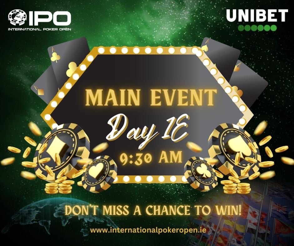 IPO2019's tweet image. ✊ The Last Chance to qualify for IPO ME Day 2 is the Hyper Turbo flight 1E that will kick off at 9:30 a.m., on Sunday 29th Oct.🍀 We wish the best of luck to all players!