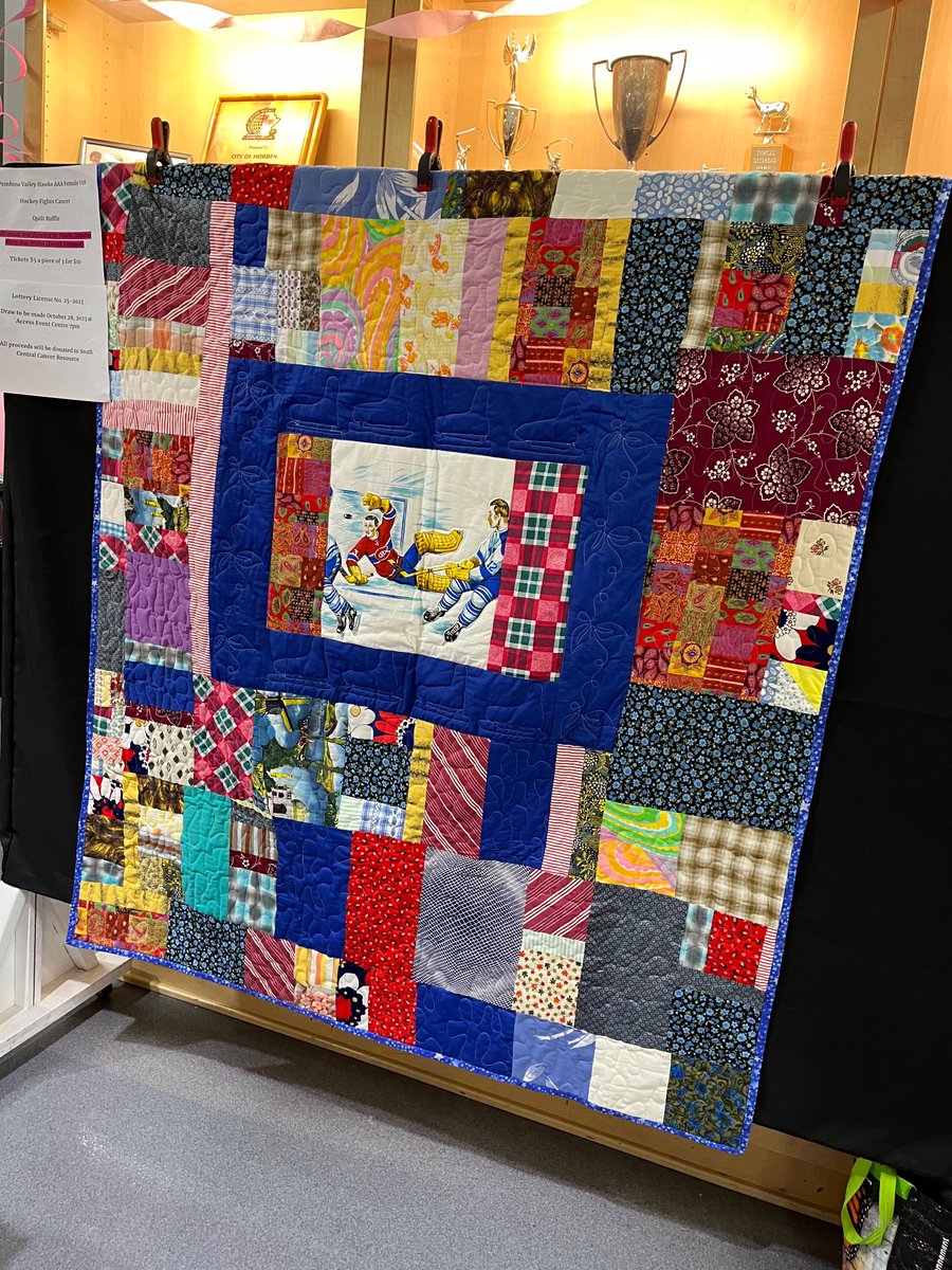 Winner of the Quilt Raffle; Donna Hanks.  Thank you to everyone that supported our fundraising efforts and thank you for Mary Ann Brunn for quilt donation.