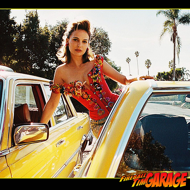 fireballtim's tweet photo. Today's Automotive Celeb is NATALIE PORTMAN! #fireballtim #moviecars https://t.co/7XX4s6y6SH