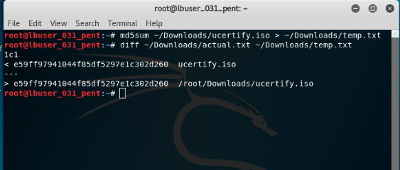 cyb3rshi3ld's tweet photo. Use the md5sum command in Linux to generate and verify MD5 hash values for files. 

This can help you to verify the integrity of files and to detect any changes.

#cybersecurity #fileintegrity #md5 #encryption #cryptography https://t.co/XhmbuztZ4J