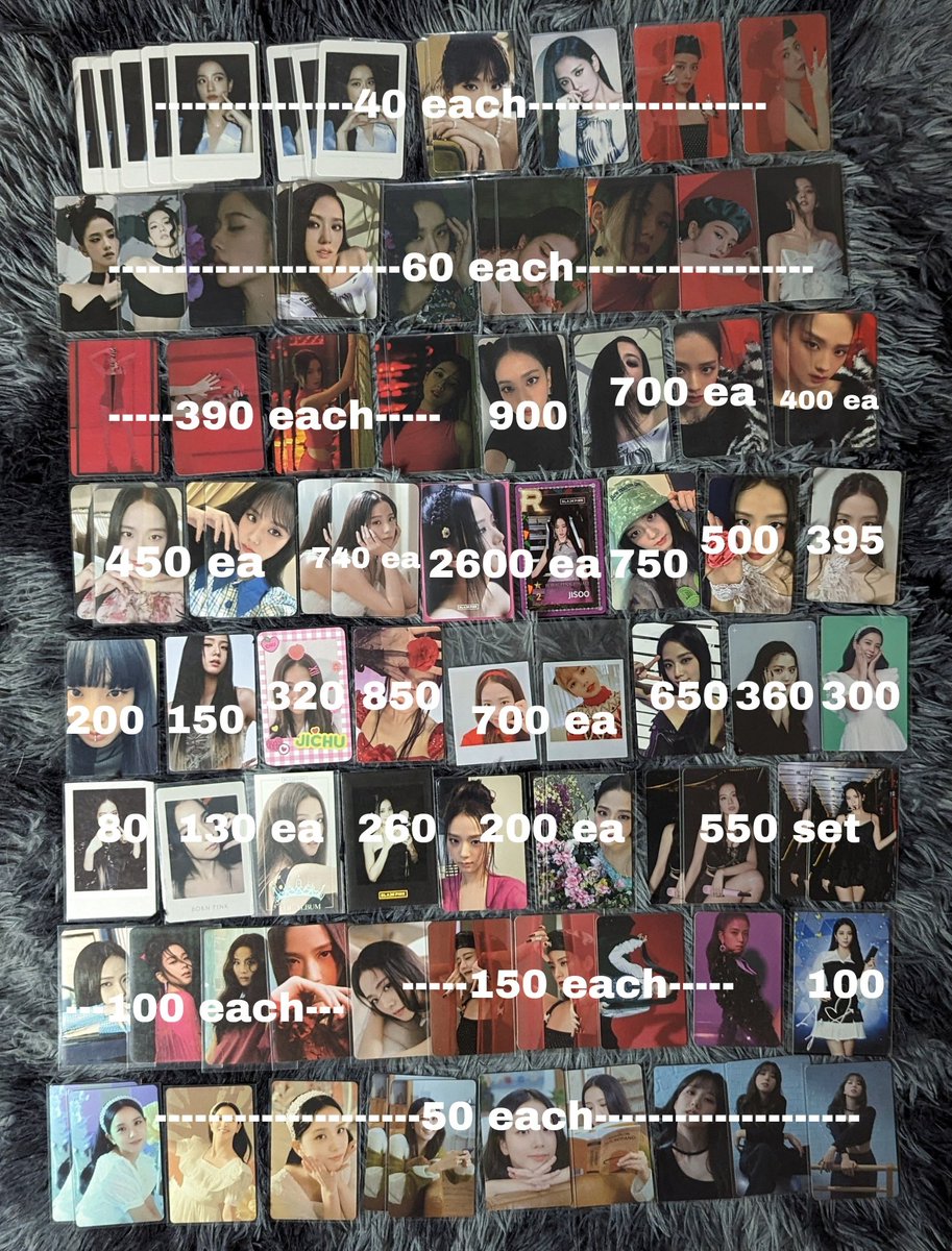 randomtots5089's tweet photo. wts lfb ph #rtsells
Blackpink Photocards
‼️PLEASE CHECK THREAD FOR OTHER DETAILS‼️
❌NOT OPEN FOR TINGI❌
bp jennie jisoo lisa rosé guitarsé flowersé flowersoo photobook ktown pon jencapybara manjusé bucketsoo jenwink ube hera weverse mem ice cream hylt ld coex oioi hanksé https://t.co/fZ6ZEgylev