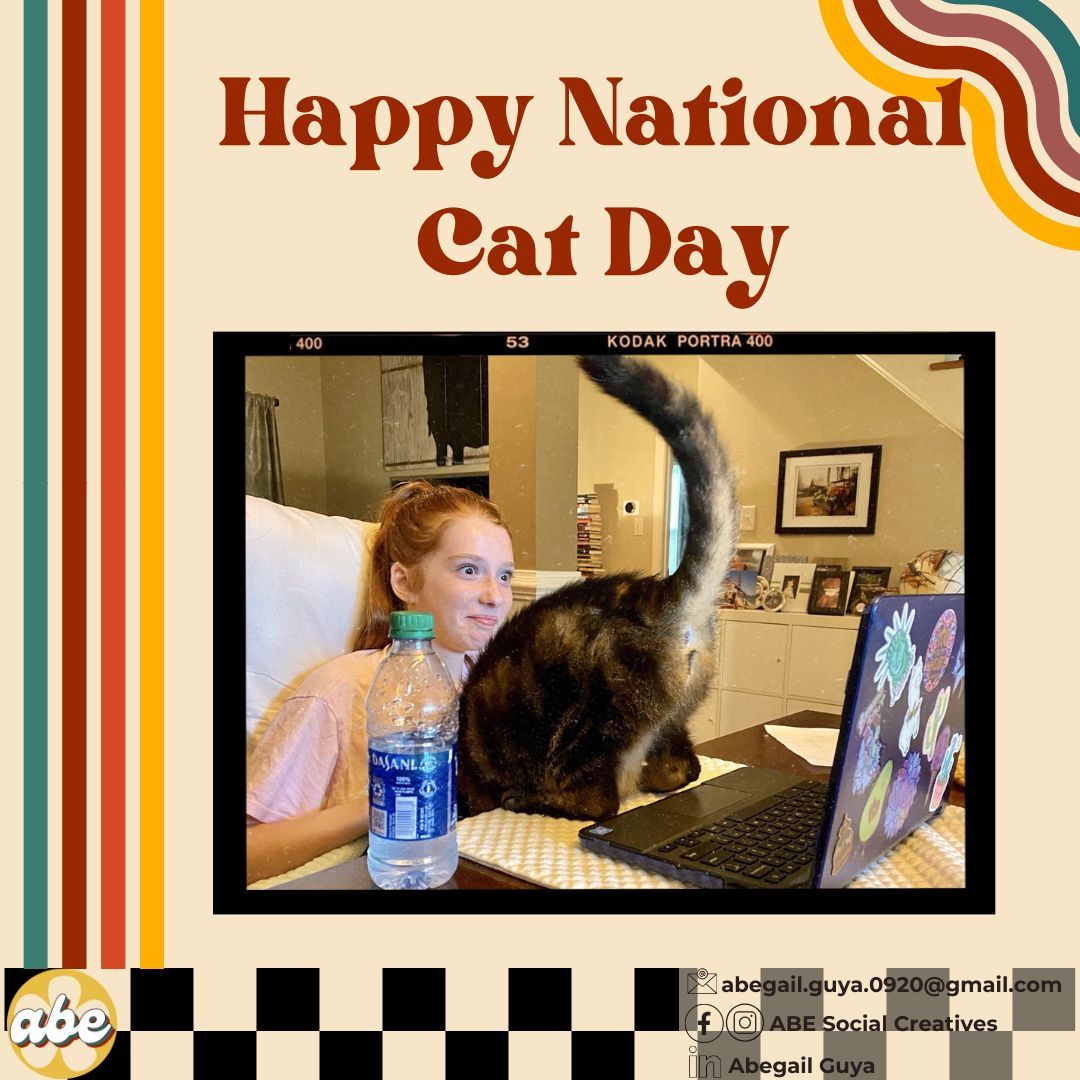 #HappyNationalCatDay If you're working from home, you know how important our feline friends are. They keep us company during late nights and steal the spotlight during #ZoomMeetings. Let's celebrate our #FurryCoworkers and share our funniest cat-at-work stories in the comments!