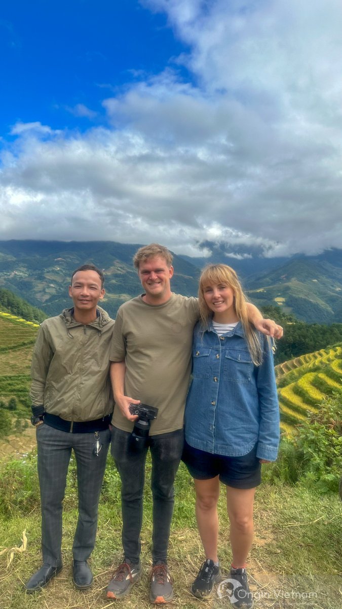 Originvietnam's tweet photo. 📷 Mu Cang Chai Photograph Tour 3 days 2 nights of Sian Irish and his wife from UK  📷
#MuCangChai #PhotographyTour #Originvietnam #OriginTravel https://t.co/37G4LPj6uG