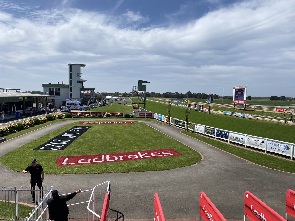 Latham231's tweet photo. Perfect day for the Sale Cup 2023! With our new ‘Ladbrokes Punters Paddock’ @saleturfclub @Racing @ladbrokescomau @BenAsgariRacing https://t.co/ElvvUAXPWp