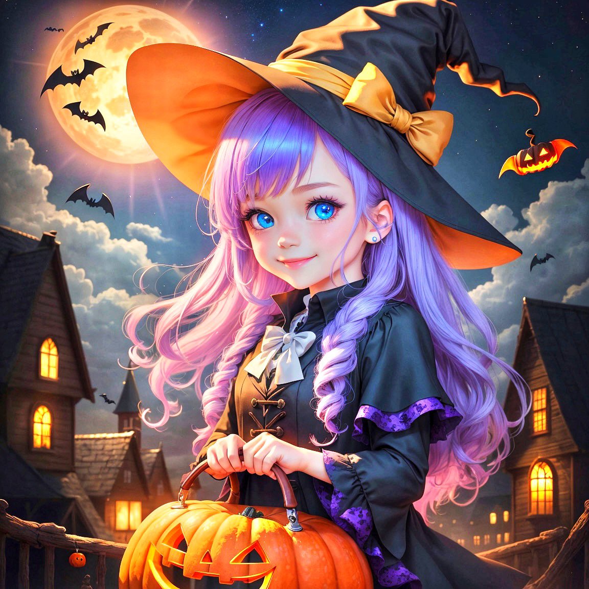 ハロウィン🎃 間近ですね！
ということでハロウィン風の
AIイラストをUPします。

「ご自由にお使いください🎁」
※二次加工は除く

吹き出しに感想など頂けたら、、
作者が喜びます🦊
（何番目が好きなど）

#AIイラスト術師さんと繋がりたい 
#ハロウィン2023
#フォロバ100
#FuryNgannou 
#RWC2023