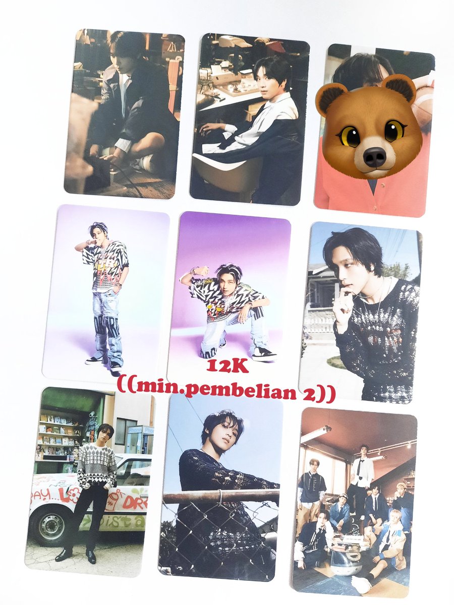 Wts//want to sell. 

📍Bekasi
Jaemin hellobfuture Haechan istj qr sg 23
DM for detail♡