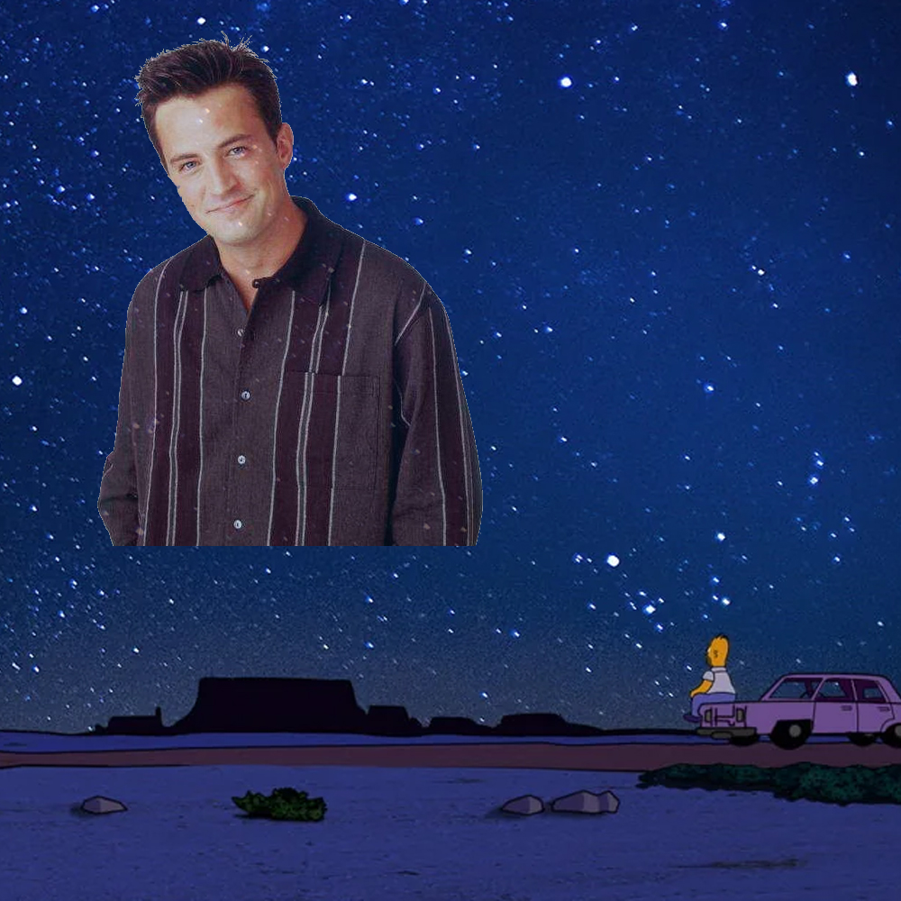fourfingerpod's tweet photo. RIP Matthew Perry. Regardless of whether you like Friends, you can't deny his role as Chandler is one of the most iconic sitcom characters of all time. https://t.co/136US6qwrm