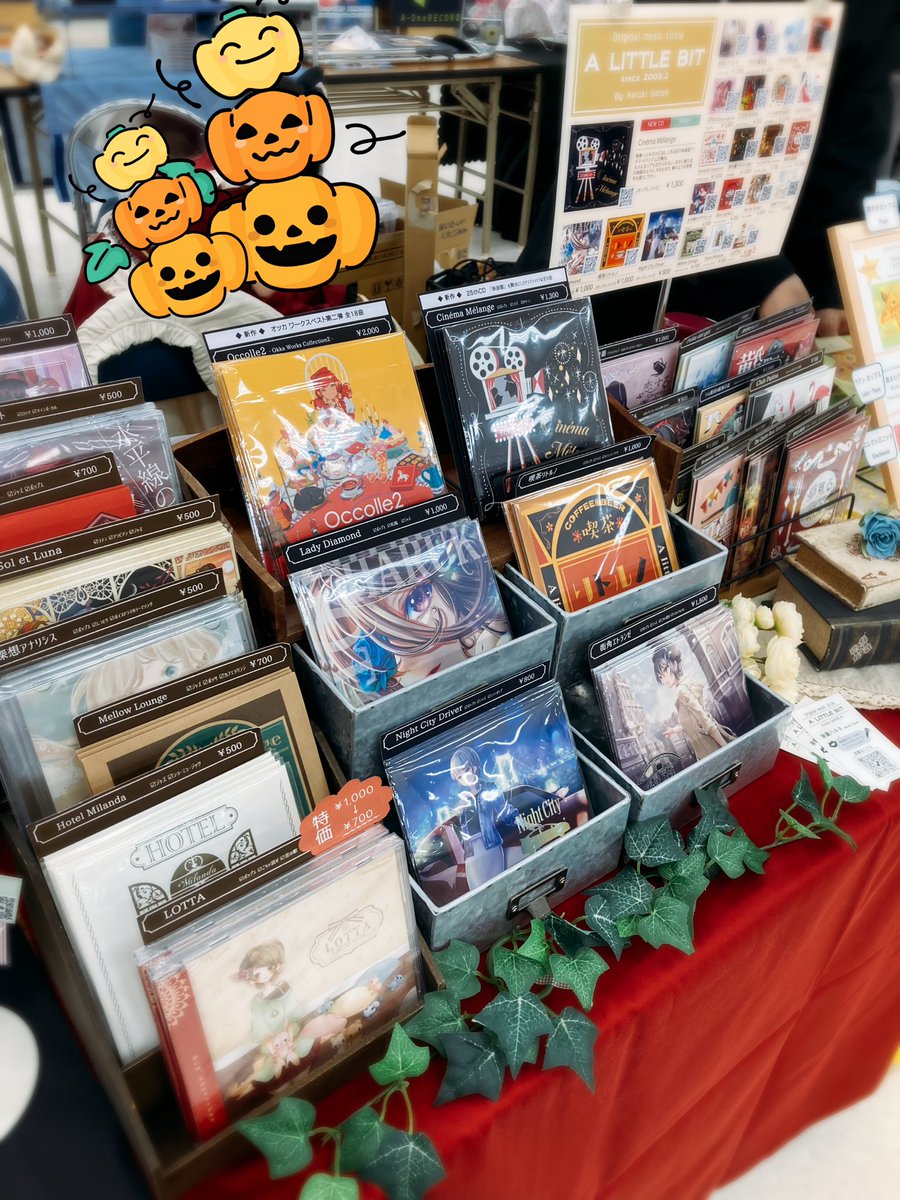 設営完了しました〜！
第二展示場い-31bでお待ちしてます✨

オッカさんは開始10分後到着予定✈️

#M3 #M3秋2023