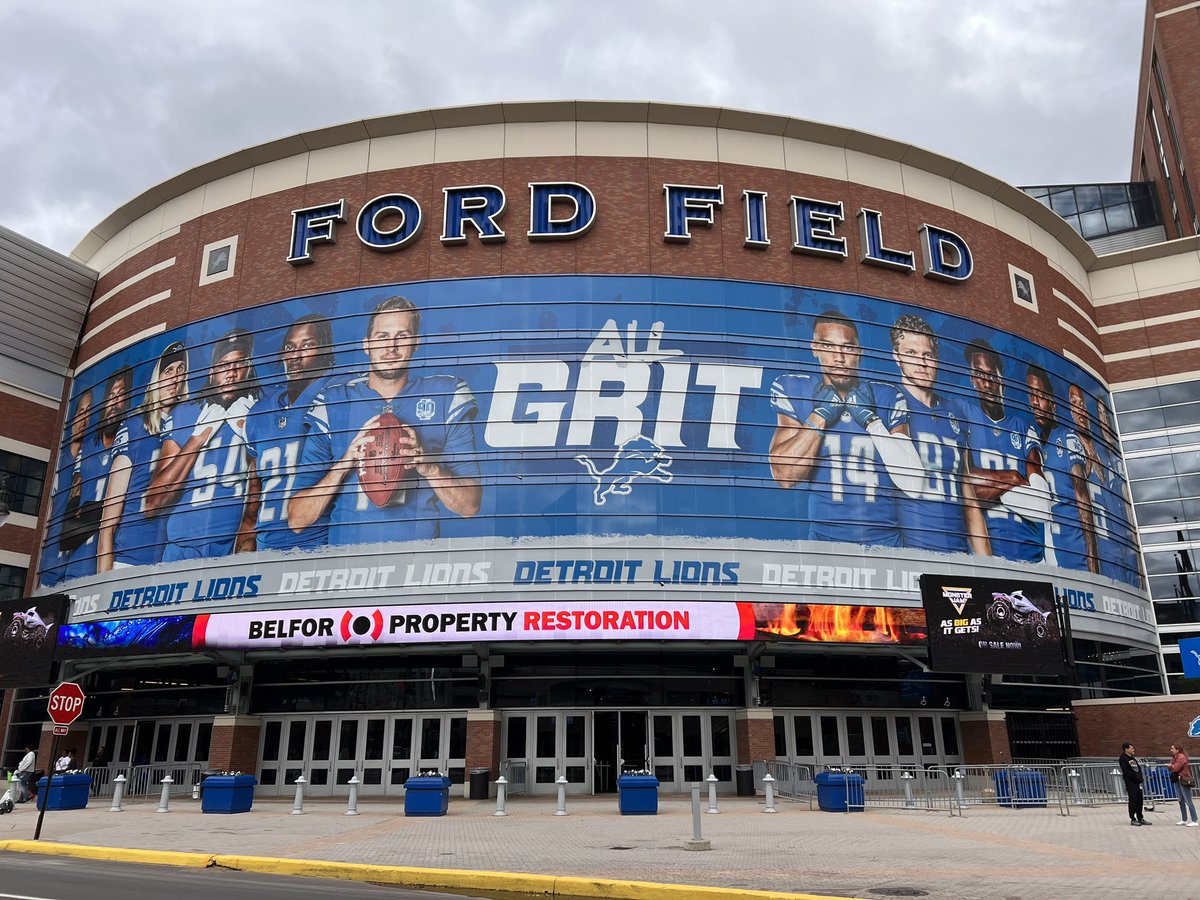 MotorCityBrit's tweet photo. Having an awesome time in Detroit so far, this really is an under appreciated City with so many great experiences to be had. I’m so proud to be a Lions fan. Bring on Monday! #OnePride https://t.co/vkg5UpUiAB