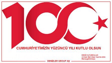 CUMHURİYETİMİZİN YÜZÜNCÜ YILI KUTLU OLSUN                           
 #Türkiye                         
 #Cumhuriyet                  
#Mustafakemalatatürk