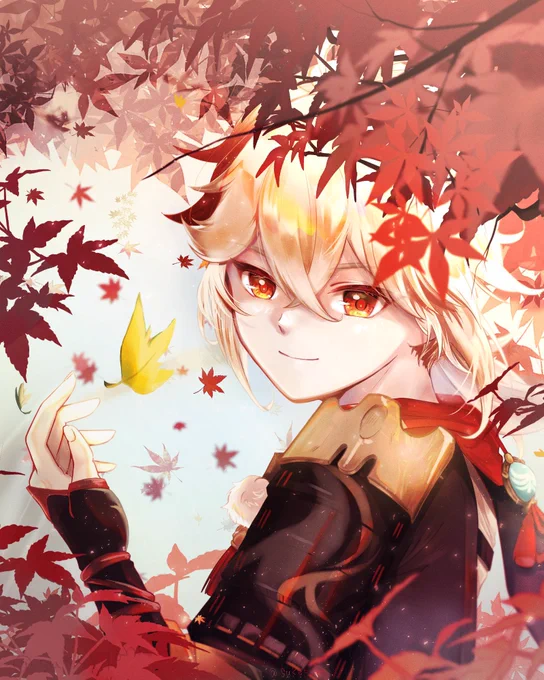 お手紙ありがとう後日、新作で改めてお祝いしたいお誕生日おめでとう#楓原万葉生誕祭2023#GenshinImpact#Kazuha 