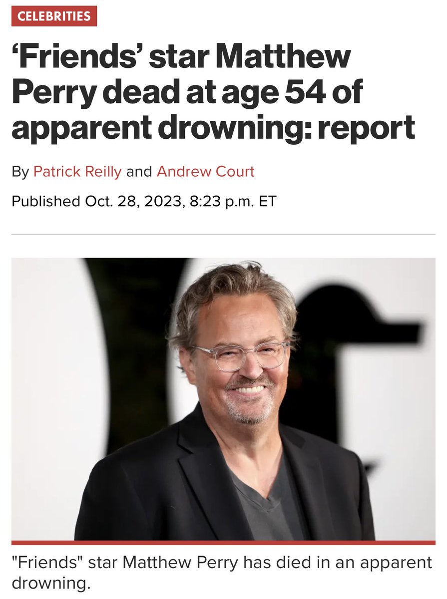 AlexBerenson's tweet image. RIP

Drugs ate him, whether or not they killed him. Ugh.