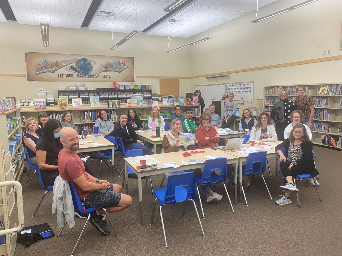This amazing group came out at 8:00 on a Friday morning to develop an awareness of and discuss how to support students with dyslexia.  It is an absolute privilege to work at this school and with a group of passionate educators such as this!! ⁦<a href="/EagleHeightsPS/">Eagle Heights PS</a>⁩ ⁦