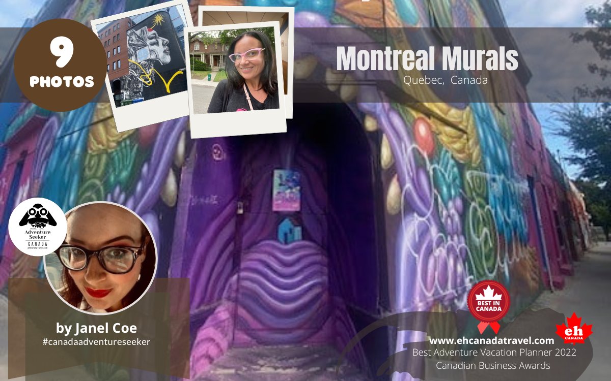 ehCanadaTravel's tweet photo. (9 Photos) For my 2023 trip to Montreal, Quebec, Canada I checked out the city's art scene. Explored by Canada Adventure Seeker Janel Coe.
***
https://t.co/Y5g94qmtSW
***
#canadaadventureseeker #explorecanada #experiencecanada #montrealart #quebecart #montrealmural #art https://t.co/G7ucY2LwX1