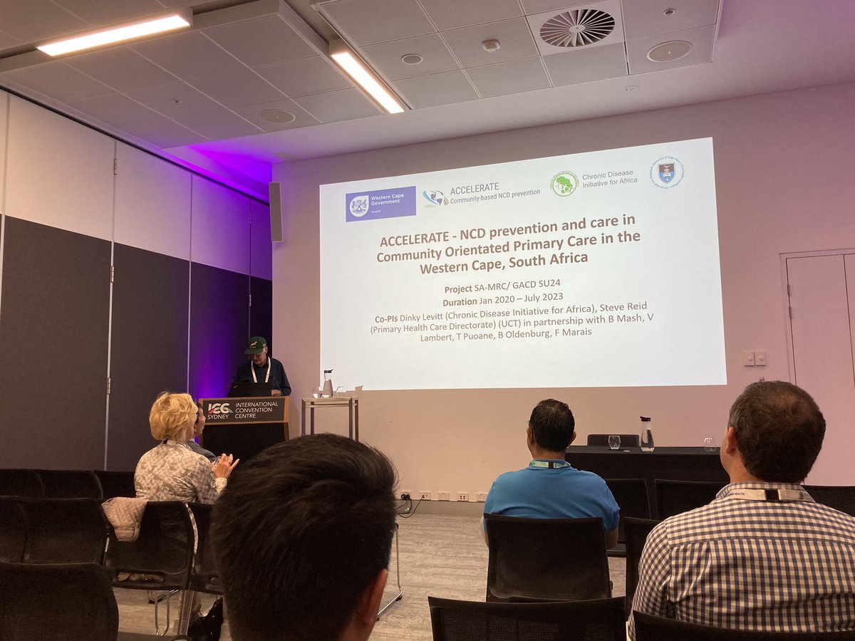 Uplifting story by Prof Steve Reid <a href="/UCT_news/">UCT</a> about Community Orientated Primary Care to promote better NCD care #woncaworld2023👏🏾