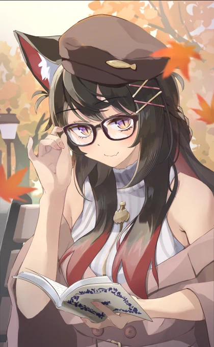 読書の秋 #またたびじゅつかん