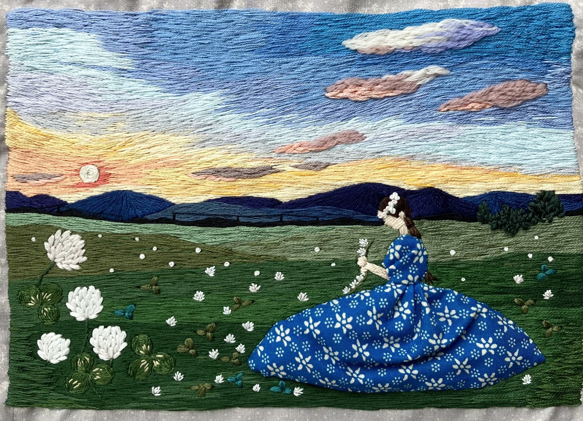 あきのかぜ 刺繍絵 (@akinokaze81) / X あきのかぜ 刺繍絵 (@akinokaze81) / X