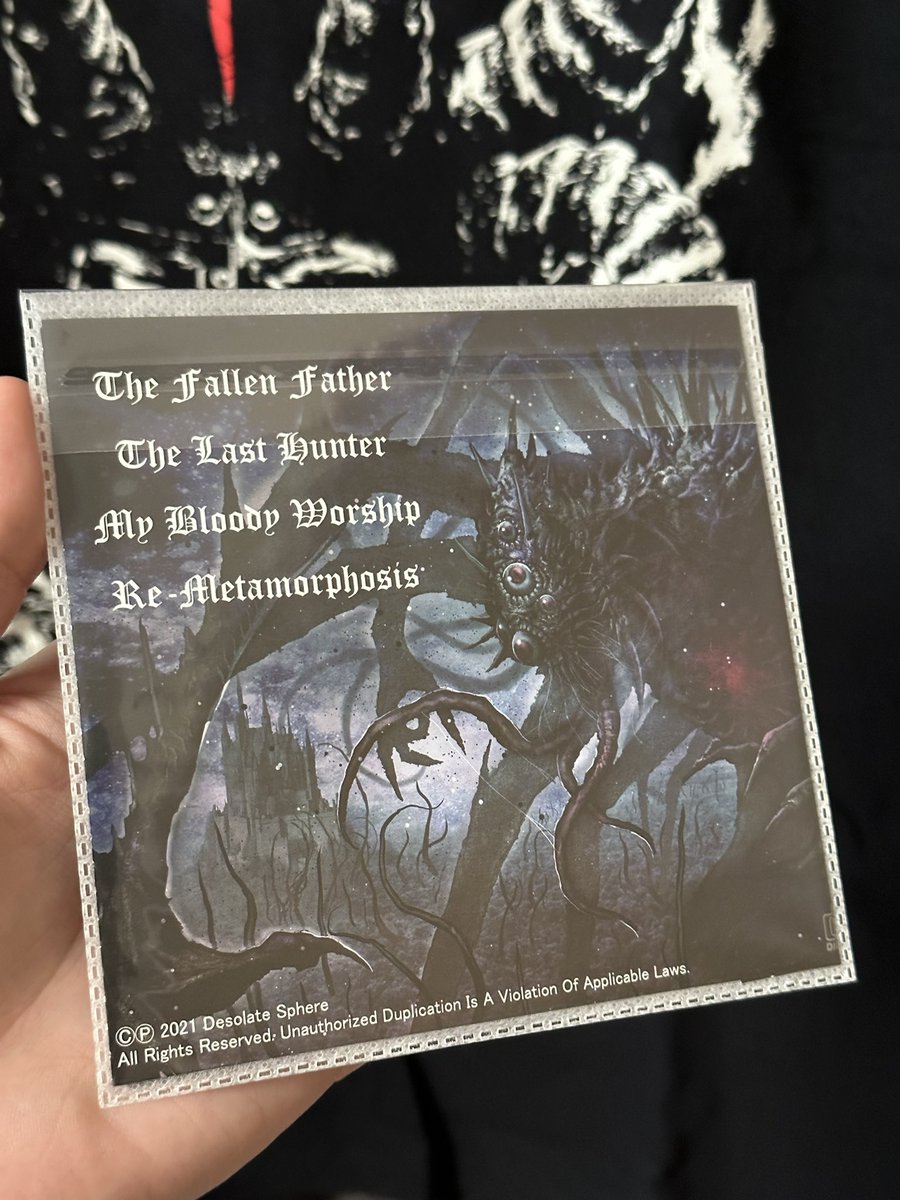 shishineko44225's tweet image. #Nowplaying 
#DesolateSphere
#Hallucinosis
最高ですわ。続いて、2ndEPを😈