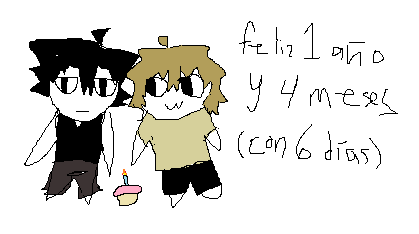 HeroRoxas's tweet photo. @SchZuwu  Me di cuenta de q hace unos meses que el cómic ya cumplio un añito así q le hice un "dibujo" https://t.co/DY1rh8O9gK