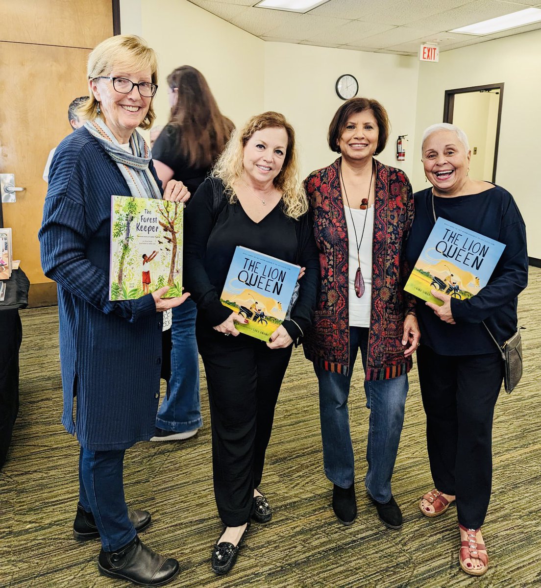storiesbysingh's tweet photo. A great afternoon at the group book launch with these awesome Canadian authors. Thanks to @AuthorsBooking 
For making this happen!
Launched The Lion Queen in Toronto! @CameronKids  @abramskids @taraanandart @StormLiterary @essiewhitewrite @amynovesky
#lionqueen #picturebooks https://t.co/TXlpIg6p8f