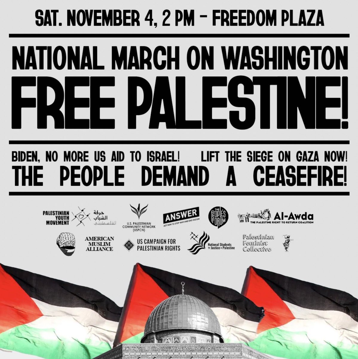 seems like this march is gonna be enormous