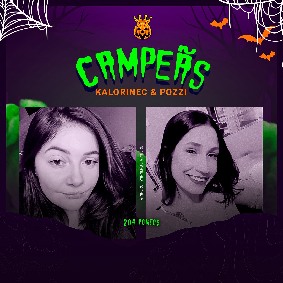 🧹 #DESAFIODASBRUXONAS

🎃 As bruxonas mais poderosas da noite! 🪄🕸️

Em uma disputa emocionante, a <a href="/kalorineC/">Karol</a>  e @SraPozzi se consagraram as campeãs do Desafio das Minas: Edição Bruxonas e levaram para casa o prêmio de R$ 7.000,00.

Uma performance assustadoramente incrível!