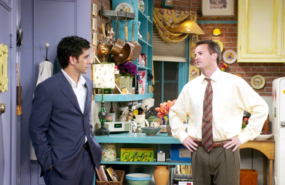 "'Friends' will always be alternately funny and heartwarming...The struggles that Matthew Perry went through in order to perform a character whose jockeying wit overlays clear sadness seem, now, all the more apparent." bit.ly/3Mh8eSr