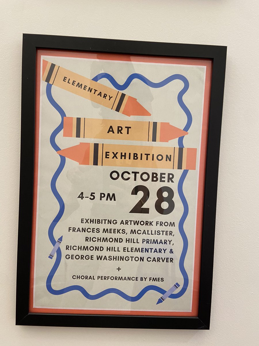 Another amazing Art Show opening reception at Southcoast Pediatrics. Love organizing this event with my awesome Art Teacher Squad! <a href="/BryanCoSchools/">Bryan County Schools</a> elementary artwork on display through January. #MESRocks