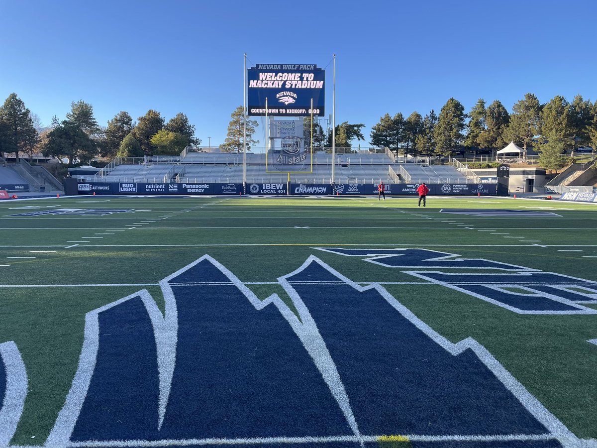 Catch <a href="/UNMLoboFB/">New Mexico Football</a> at Nevada on air now on <a href="/KKOBradio/">News Radio KKOB</a> &amp; UNM Sports Radio Network from Mackay Stadium! HC @CoachGonzUNM and DBs <a href="/JermariusLewis/">jermarius lewis</a>, <a href="/ZachMorris_03/">Zach Morris</a> &amp; <a href="/THEDereckMoore/">Dereck Moore</a> join us!! 🏈🐺 #GoLobos #WIN5